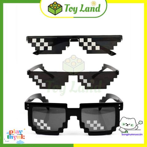 Kính Thug Life Cosplay Siêu Ngầu - Kính Mắt Thời Thượng Cho Trẻ Em, Chất Nhựa Bền Bỉ, Phong Cách Độc Đáo, Đồ Chơi Xả Stress