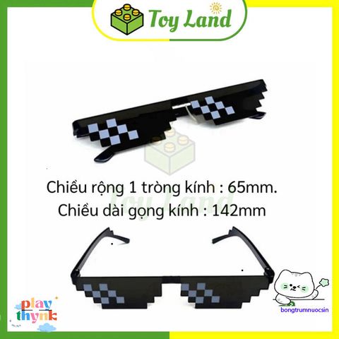 Kính Thug Life Cosplay Siêu Ngầu - Kính Mắt Thời Thượng Cho Trẻ Em, Chất Nhựa Bền Bỉ, Phong Cách Độc Đáo, Đồ Chơi Xả Stress