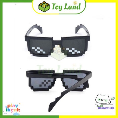 Kính Thug Life Cosplay Siêu Ngầu - Kính Mắt Thời Thượng Cho Trẻ Em, Chất Nhựa Bền Bỉ, Phong Cách Độc Đáo, Đồ Chơi Xả Stress