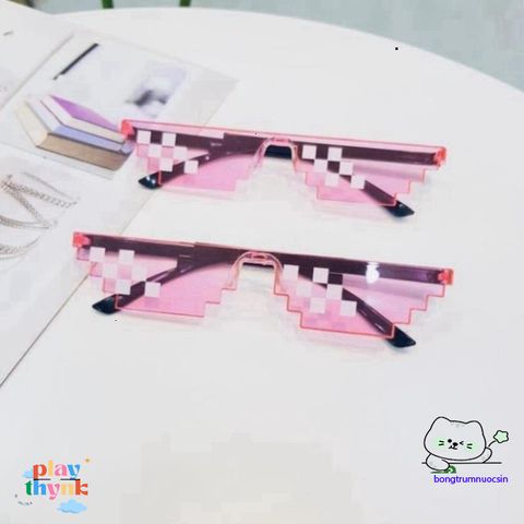 Kính Thug Life 8Bit - Kính Mát Chống Bụi Thời Trang Nam Nữ, Kiểu Dáng Dễ Thương, Hot Trend 2018