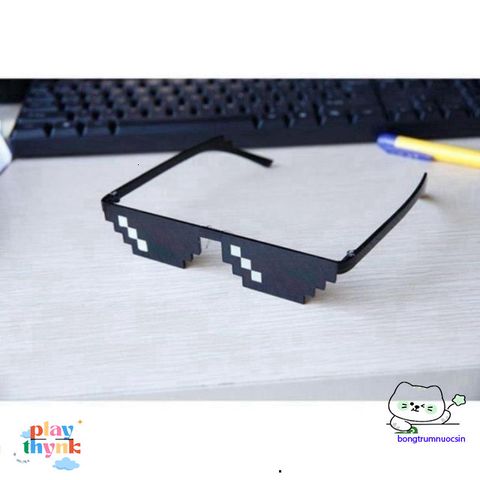 Kính Thug Life 8Bit - Kính Mát Chống Bụi Thời Trang Nam Nữ, Kiểu Dáng Dễ Thương, Hot Trend 2018