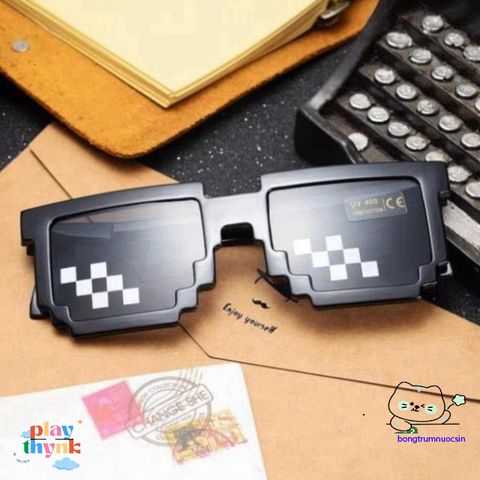 Kính Thug Life 8Bit - Kính Mát Chống Bụi Thời Trang Nam Nữ, Kiểu Dáng Dễ Thương, Hot Trend 2018