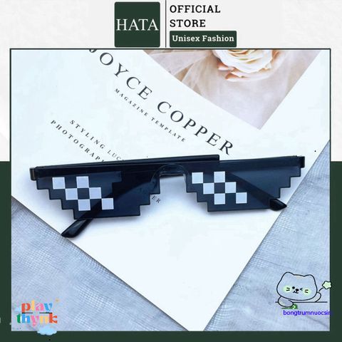 Gọng Kính Retro Thug Life Đẳng Cấp - Kính Mát Phong Cách Unisex Nhiều Màu, Bảo Vệ Mắt Chống UV400