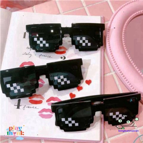 Kính Mát Thug Life Mosaic UV400 - Phong Cách Hip Hop Đẳng Cấp Dành Cho Nam Nữ - Kính Chống Tia UV Thời Trang