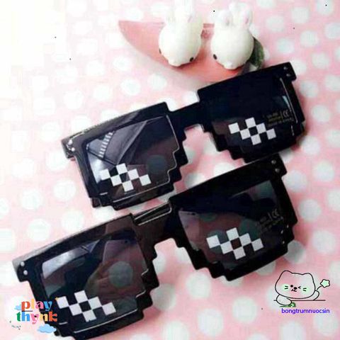 Kính Mát Thug Life Mosaic UV400 - Phong Cách Hip Hop Đẳng Cấp Dành Cho Nam Nữ - Kính Chống Tia UV Thời Trang