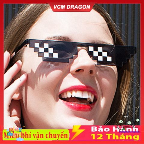 Kính Mát Thug Life Minecraft Nhiều Màu – Phụ Kiện Siêu Ngầu Dành Cho Gamers, Kính Mắt Thời Trang Hiện Đại