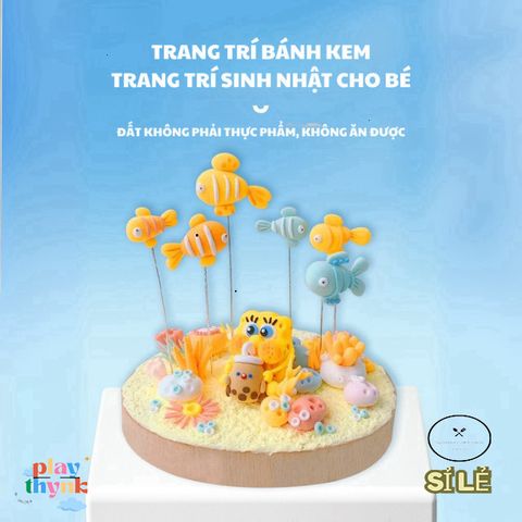 Combo 12 Đất Sét Tự Khô Nhật Bản ANDY'S KIDS - An Toàn, Siêu Nhẹ, Đồ Chơi Nghệ Thuật Cho Bé Tạo Hình Butter Slime