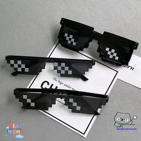 Kính Mát Thời Trang Unisex Thug Life - Kính Râm Cá Tính Chống UV400 Cho Dịp Tiệc Tùng và Vũ Trường