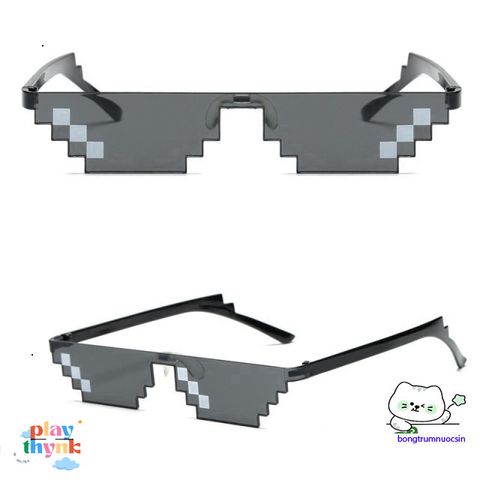 Kính Mát Thug Life Phong Cách Thời Trang Unisex - Kính Đeo Vui Nhộn Cho Party và Game Thủ