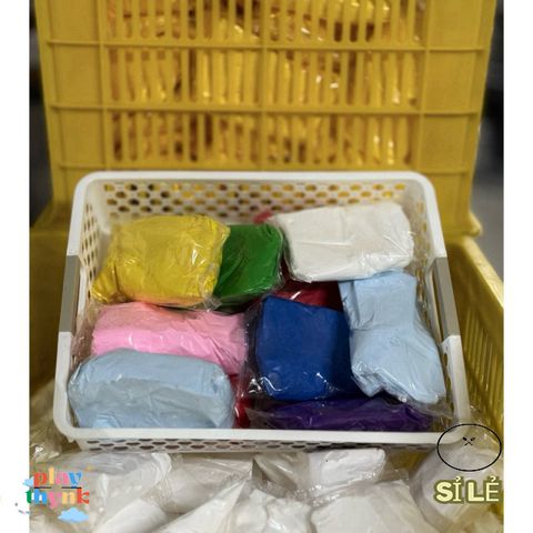 Bột Giấy Đất Sét Tự Khô Nhẹ Nhàng 100g - Đất Nặn Đồ Chơi Dễ Tạo Hình, Không Dính Tay, Phù Hợp Cho Người Chuyên Và Không Chuyên