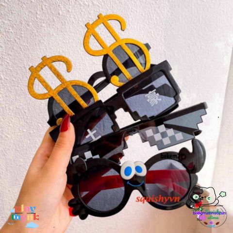 Kính Mắt Thug Life Gương Đen Phong Cách Thời Trang Cá Tính - Bảo Vệ Tối Ưu & Thiết Kế Hiện Đại Dành Cho Bạn
