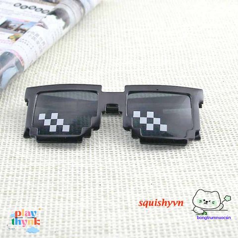 Kính Thuglife 6 Chấm MINECRAFT - Mắt Kính Thời Trang Nhiều Màu Sắc Cho Game Thủ - Giá Rẻ Siêu Cạnh Tranh