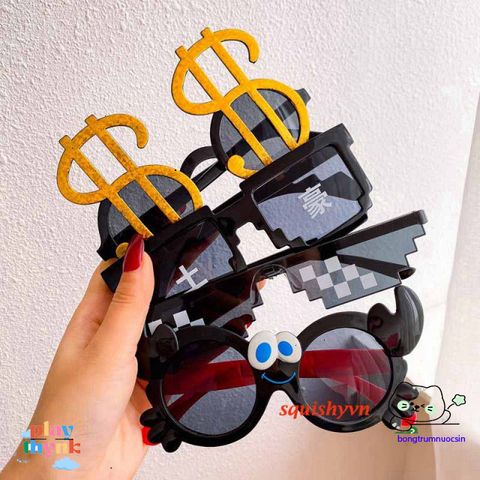 Kính Mát Thug Life Cá Tính Dành Cho Nam Nữ - Phong Cách Minecraft Thời Trang, Bền Bỉ và Ngầu!