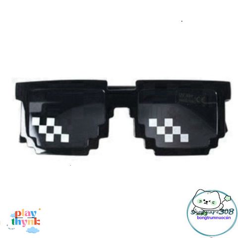 Kính Mát Nam Thug Life 8-bit Sang Chảnh UV400 - Phong Cách Hiện Đại, Bảo Vệ Mắt Khi Ra Biển, Quà Tặng Độc Đáo Cho Nam Giới