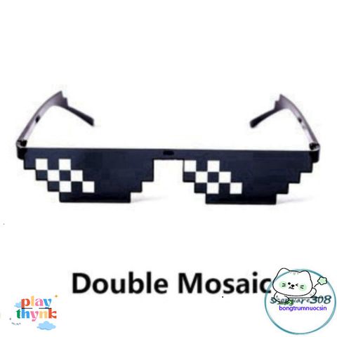 Kính Mát Nam Thug Life 8-bit Sang Chảnh UV400 - Phong Cách Hiện Đại, Bảo Vệ Mắt Khi Ra Biển, Quà Tặng Độc Đáo Cho Nam Giới