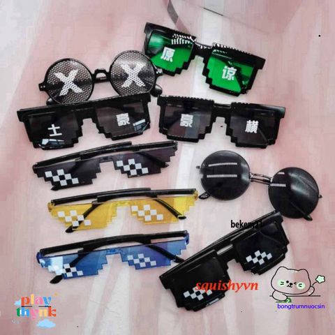 Kính Mát Nhiều Màu PVN52031 Thug Life - Phụ Kiện Thời Trang Dành Cho Game Thủ - Kiểu Dáng Năng Động và Cá Tính