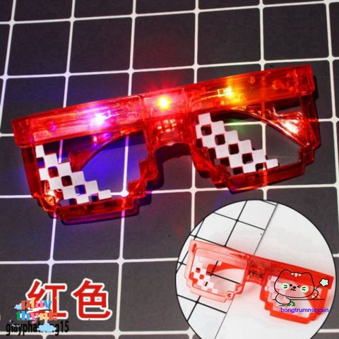 Kính LED Thuglife 6 Chấm MINECRAFT - Kính Mắt Thời Trang Độc Đáo Cho Nam Nữ, Phong Cách Hot Trend 2021