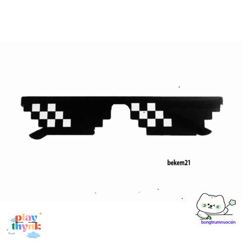 Bộ Kính Gương Thug Life 6 Màu - Kính Mát Thời Trang Cho Gamer, Phụ Kiện Cá Tính, Phong Cách Độc Đáo