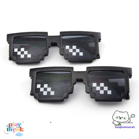 Kính Mát Oversized Gọng Vuông Thug Life - Thời Trang Unisex 2020, Chống Nắng, Thay Tròng, Kiểu Dáng Đẹp