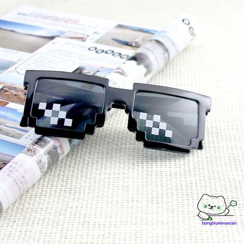 Kính Mát Oversized Gọng Vuông Thug Life - Thời Trang Unisex 2020, Chống Nắng, Thay Tròng, Kiểu Dáng Đẹp