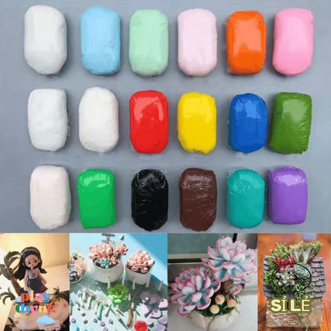 Đất Sét Resin 100G - Vật Liệu Tự Khô Tạo Hình Chibi và Hoa Nghệ Thuật - Dễ Dàng Sử Dụng, Bền Đẹp, Phù Hợp Với Người Yêu Thích Thủ Công