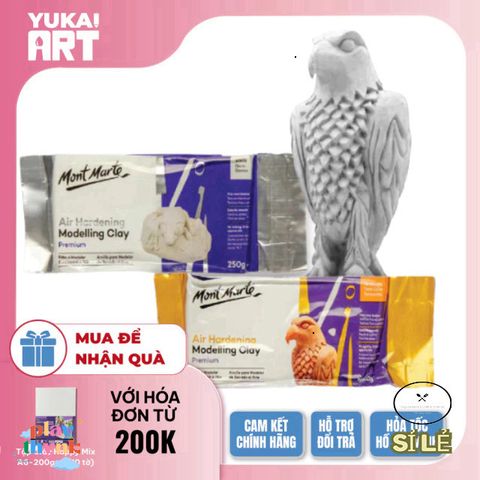 Đất Sét Tự Khô Mont Marte - Đất Nặn Mềm Dễ Dùng Cho Nghệ Sĩ Cơ Bản và Chuyên Nghiệp - Lựa Chọn Tốt Cho Sáng Tạo Thủ Công
