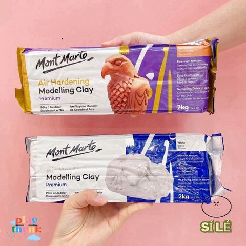 Đất Sét Tự Khô Mont Marte - Đất Nặn Mềm Dễ Dùng Cho Nghệ Sĩ Cơ Bản và Chuyên Nghiệp - Lựa Chọn Tốt Cho Sáng Tạo Thủ Công