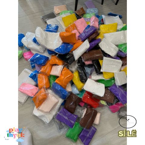 Đất Sét Tự Khô Trung Quốc - 100g, Nhiều Màu Đặc Biệt, Dẻo Mềm Dễ Tạo Hình Mô Hình Chibi, Figure, Nghệ Thuật Thủ Công