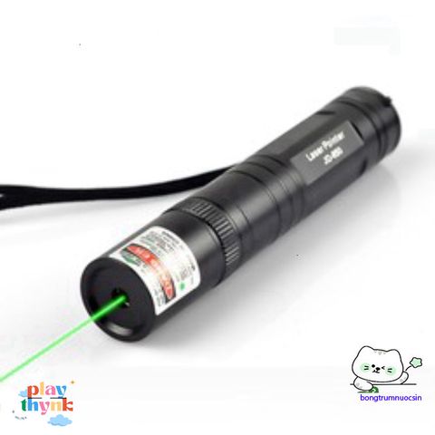 Đèn Pin Laser HD303 - Tia Laser Mạnh 5.000mw Xanh Lá, An toàn với Khóa, Hiệu ứng Kính Vạn Hoa, Dụng Cụ Hướng Dẫn Du Lịch