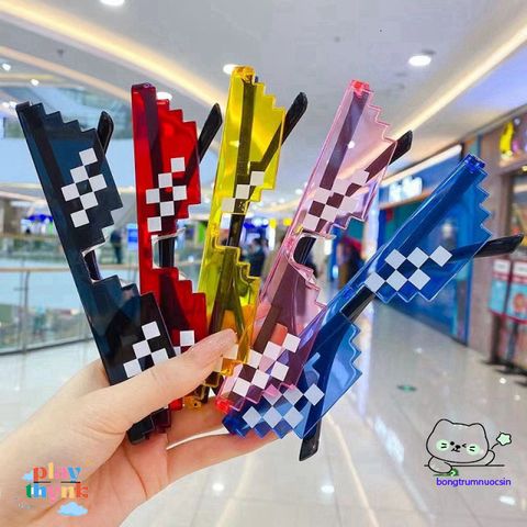 Kính Thuglife 6 Điểm MINECRAFT - Kính Mắt Thời Trang Nhiều Màu Sắc Dành Cho Nam Nữ - Phong Cách Độc Đáo 2021