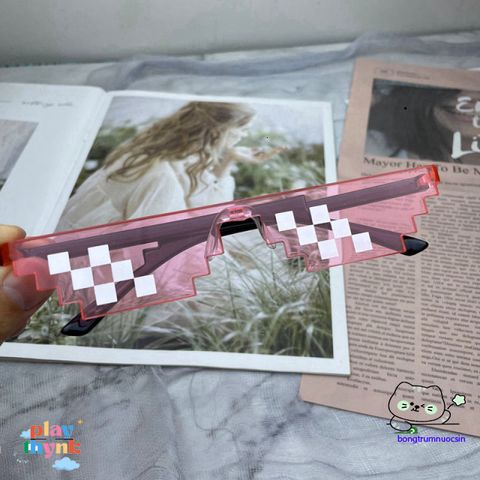 Kính Thuglife 6 Điểm MINECRAFT - Kính Mắt Thời Trang Nhiều Màu Sắc Dành Cho Nam Nữ - Phong Cách Độc Đáo 2021