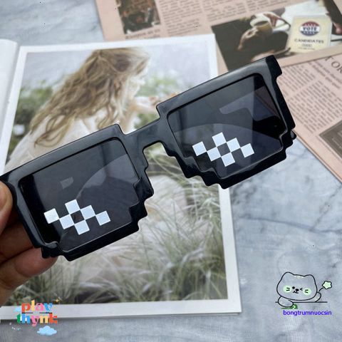 Kính Thuglife 6 Điểm MINECRAFT - Kính Mắt Thời Trang Nhiều Màu Sắc Dành Cho Nam Nữ - Phong Cách Độc Đáo 2021