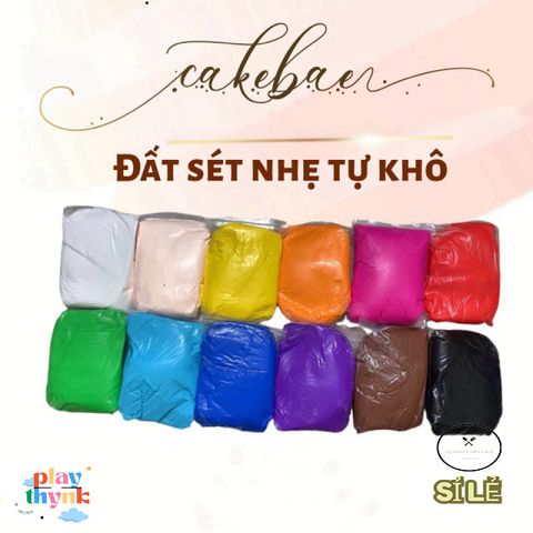 Đất Sét Tự Khô Siêu Nhẹ 500g - Nguyên Liệu Sáng Tạo Cho Nghệ Sĩ, Dễ Dàng Tạo Hình, Khô Nhanh, Không Nứt
