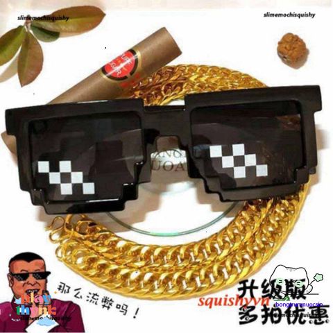 Kính Màu Sắc 6 Chấm PVN52031 - Kính Thug Life Độc Đáo Dành Cho Game Thủ và Người Yêu Thời Trang