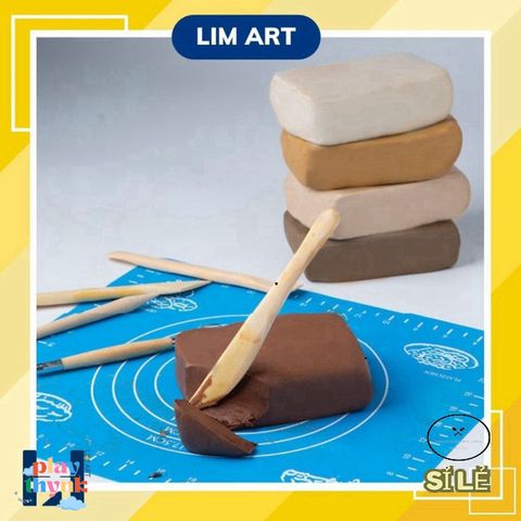 Đất Sét Tự Khô LIM ART 500g - Chất Liệu Gốm Nghệ Thuật Dễ Tạo Hình, Điêu Khắc, Sáng Tạo Nghệ Thuật Thủ Công