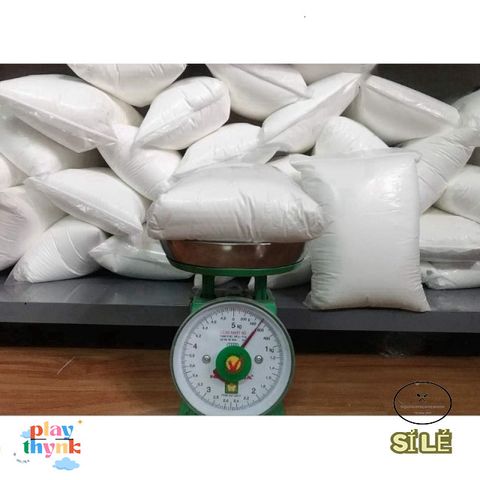 Bột Tạo Hình Siêu Nhẹ Tự Khô 500g - Đất Sét Nặn Dẻo Làm Hoa, Trang Trí Bánh Sinh Nhật, Chibi & Móc Khóa