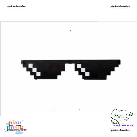 Kính Mát Thuglife MINECRAFT - Kính Râm Phong Cách Thời Trang Nam Nữ, Khám Phá Thế Giới Thug Life Sắc Màu