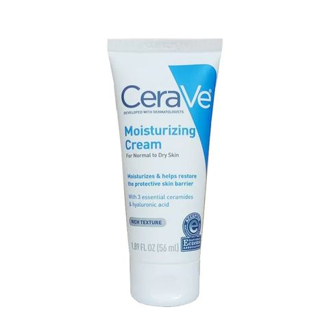 Kem Dưỡng Ẩm CeraVe Moisturizing Cream 340g - Giải Pháp Tăng Cường Độ Ẩm Cho Da Khô, Không Nhờn Dính, Phục Hồi Da Mịn Màng