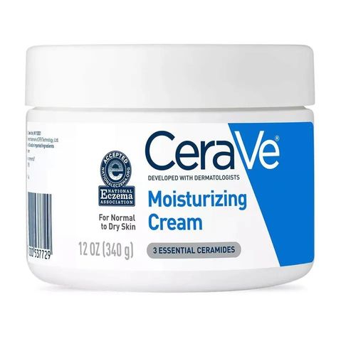 Kem Dưỡng Ẩm CeraVe Moisturizing Cream 340g - Giải Pháp Tăng Cường Độ Ẩm Cho Da Khô, Không Nhờn Dính, Phục Hồi Da Mịn Màng