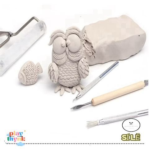 Đất Sét Mont Marte Đa Năng Tự Khô - Clay Nghệ Thuật DIY, Dễ Uốn Nắn, Có 250/500/2000 Gram, Lý Tưởng Cho Nghệ Sĩ và Sinh Viên