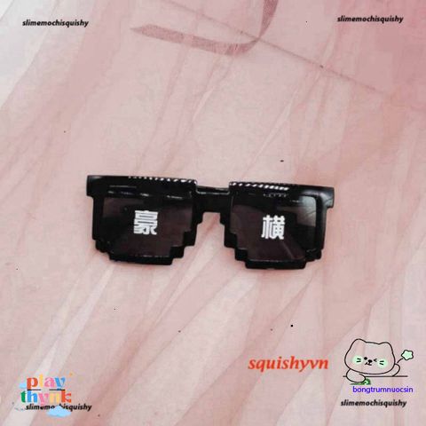Kính Thuglife 6 Chấm MINECRAFT - Kính Mặt Gương Thời Trang Nhiều Màu Sắc, Phong Cách Cool Ngầu, Giá Hấp Dẫn