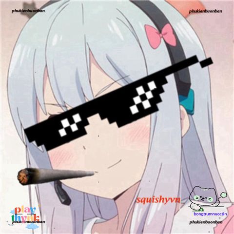 Kính Thug Life 8-Bit Chống Tia UV - Phong Cách Gaming Ấn Tượng, Kính Mát Thời Trang Cho Game Thủ