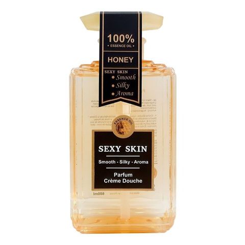 Sữa Tắm Trắng Da Hương Nước Hoa Pháp Sexy Skin Honey 600ml - Dưỡng Ẩm, Làm Sạch, Hương Dịu Dàng Cho Làn Da Tươi Sáng