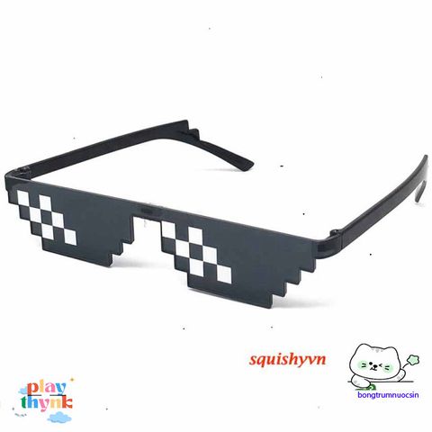 Kính Mát 6 Lỗ Nhiều Màu PVN52031 Thug Life - Phụ Kiện Game Thể Hiện Phong Cách Cá Tính Nghệ Thuật