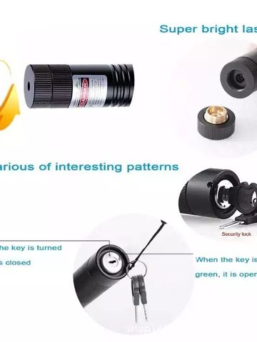 Bút Laser 303 Siêu Sáng - Đèn Chiếu Mạnh, Pin Sạc, Khóa Thông Minh, Phục Vụ Thuyết Trình, Du Lịch, Thiên Văn Học