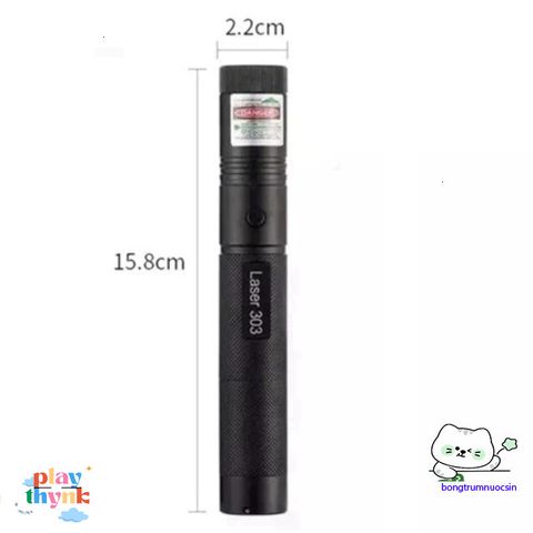 Đèn Laser Tia Sáng Xanh Siêu Mạnh 303 - Thiết Bị Chiếu Xa Đa Năng Cho Giảng Dạy, Trình Diễn và Du Lịch