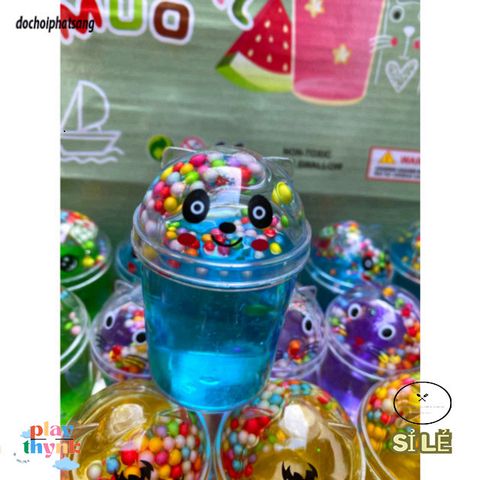 Bộ Đồ Chơi Slime Mèo Trà Sữa 11 Màu Sắc Tươi Sáng - Slime Nhão Kỳ Diệu Cho Trẻ Em, Đồ Chơi Xếp Hình Sáng Tạo