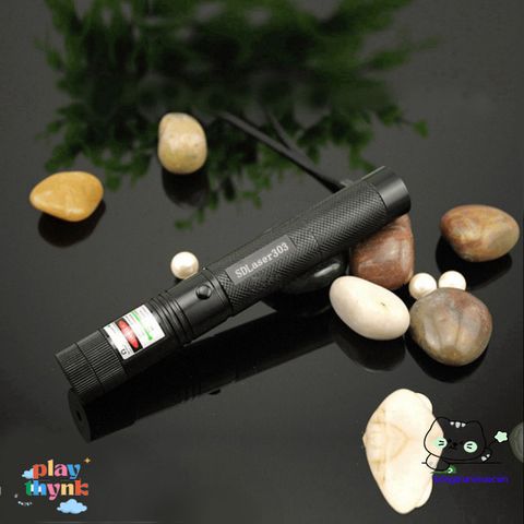 Đèn pin laser 303 màu xanh - Chiếu sáng mạnh mẽ, đèn laser đa năng cho du lịch, xây dựng và thuyết trình