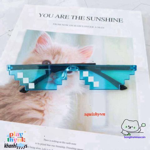 Kính Thug Life Nhiều Màu - Kính Mát Thời Trang Cá Tính, Phong Cách Rực Rỡ Cho Fans Thời Trang