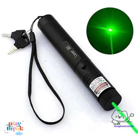 Bút Laser 303 Tia Xanh Cực Sáng - Đèn Laser Chiếu Xa 3km, Giao Hàng Miễn Phí, An Toàn Sử Dụng Cho Văn Phòng